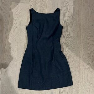RIHOAS Navy Mini Dress